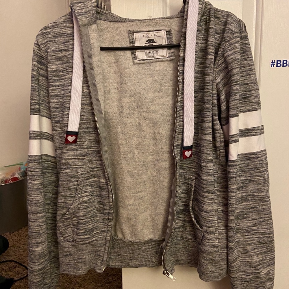 grey jacket